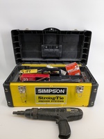 Simpson Strong-Tie PTP-27L Powder Actuated Tool with Case & Extras