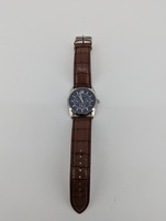 Van Heusen Van5133bu leather band, stainless steel watch