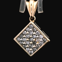 14KT Yellow Gold 0.75cttw Diamond Pendant – 4.46g