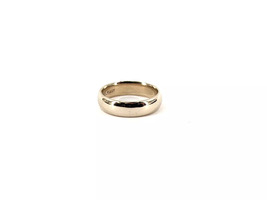 14K White Gold Band Ring 7.28 Grams 5.7mm Size 9.5