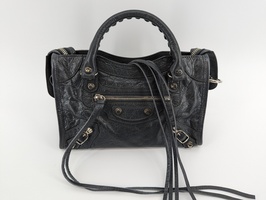 Balenciaga Neo Classic Shoulder Bag Mini Black Leather