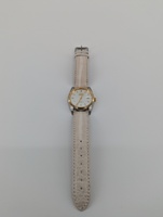 Invicta 8949 leather banded stainless steel watch 