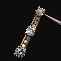 14KT Yellow Gold 0.75cttw Diamond Pendant – 2.47g