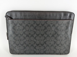 Coach Laptop Case in Signature Canvas