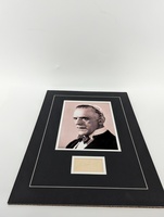 Unframed Authentic Autographed Boris Karloff   portrait 