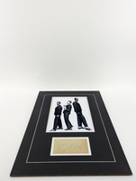  Unframed Authentic Autographed  Bob Marley & Peter Tosh portrait 