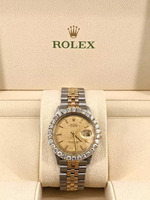 Rolex Oyster Perpetual Datejust Diamond Bezel 4CTTW Wristwatch