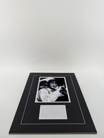 Unframed Authentic Autographed  John Lennon portrait 