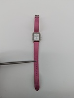 KESSARIS  A403-37F PINK STRAP Cubic Zirconium stainless steel watch