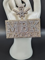 10kt Yellow Gold MBK Diamond Pendant 18ctw