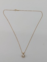 14kt yellow gold, 3.70 grams Diamond bracelet 