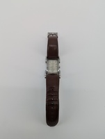 BURBERRY BU1101 Leather banded stainless steel watch