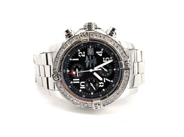 Breitling Avenger A13380 Diamond Bezel 45mm Men's Watch