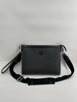 Authentic Gucci Interlocking GG Supreme Shoulder Crossbody Bag
