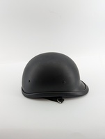 Black medium sized motorcycle helmet 