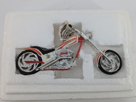 Hamliton collection  Cool rider Budweiser Motorcycle Figurine