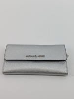 Authentic MICHAEL KORS Trifold Jet set leather wallet 