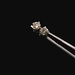 14K White Gold Diamond Stud Earrings 1/2cttw 0.50dwt (0.8g)