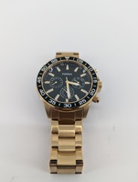 Fossil bq2493 green face stainless steel watch