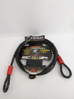 Trimax TDL1212 Trimaflex Dual Loop Multi-Use Cable (12 ft Long x 12mm)