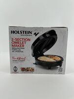 Holstein Housewares - Non-Stick Omelet & Frittata Maker, Stainless Steel