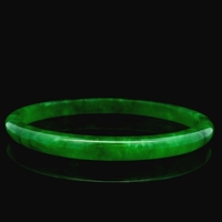 Solid Jade Bangle Bracelet