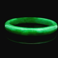  Solid Jade Bangle Bracelet