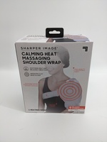 Sharper Image Calming Heat Shoulder Wrap Standard 9-Setting