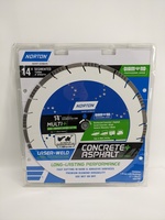 Norton 391038 14" Turbo Smooth Pro Diamond Blade for Concrete & Asphalt
