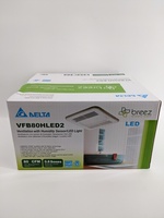 Delta Breez Ventilation System VFB80HLED2 w/ Humidity Sensor/LED Light