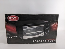 Parini Matte Black Toaster Oven - New in Box