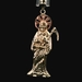 14KT Yellow Gold Grim Reaper Pendant – 5.42g