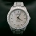 Custom Rolex Watch 11.00cttw Diamonds Mother of Pearl Dial No Box/Papers