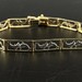 14KT Yellow & White Gold Dolphin Link Bracelet – Approx. 8" - 12.08g