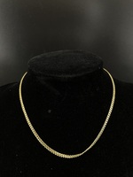 14KT Yellow Gold 15-Inch Children’s Cuban Link Necklace – 4.17g