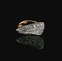  14KT Yellow Gold 0.07cttw Diamond Ring – Size 5.75 – 4.88g