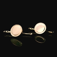  Tiffany & Co. 14KT Yellow Gold Round Cufflinks – 4.36g