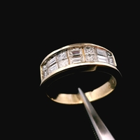 14K Yellow Gold Diamond Ring 1/2cttw Size 5.75 3.2dwt (5.0g)