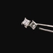 14KT White Gold Diamond Earrings Approx .80cttw I1 FG – 1.40g (0.90 DWT)