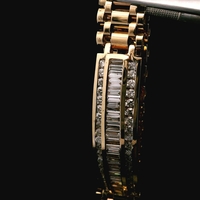 14KT Yellow Gold Diamond ID Bracelet 4cttw Approx – 8" – 46.03g (29.60 DWT)