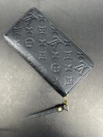 Louis Vuitton M61864 Monogram Empreinte Zippy Wallet – Black – Excellent