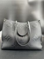 Louis Vuitton ONTHEGO GM Black Empreinte Leather Bag M44925