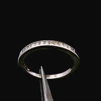  Platinum Diamond Band Approx 1/4cttw – Size 7 – 4.51g (2.90 DWT)