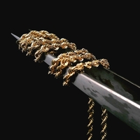  14KT Yellow Gold Rope Chain – 20" – 9.49g (6.1 DWT)