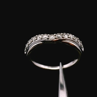 14K Yellow Gold Diamond Ring 0.40ctw Size 6.75 2.2dwt (3.4g)