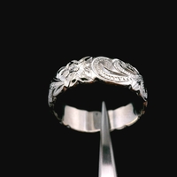  925 Sterling Silver Polished Band Ring Size 7 2.3dwt (3.5g)