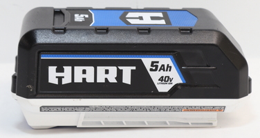 hart 40 volt 5 ah battery hbp03 with onboard fuel gauge lithium-ion