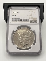 1922 Peace Dollar - NGC MS62