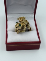  18K YG Frog
