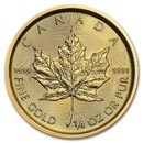 Canada Gold Maple 1/4 OZ